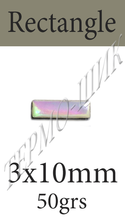  Color Stone Rectangle 3x10mm